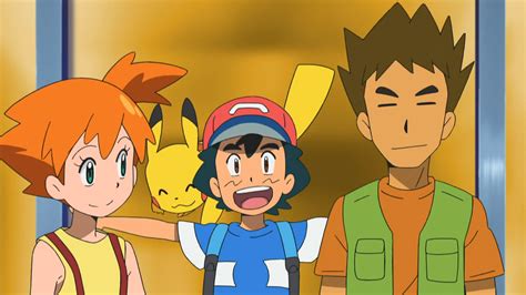 Pokemon Ash And Serena Pokemon Ash And Misty Brock Pokemon