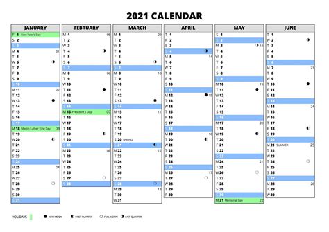 Download excel templates of calendar 2021 in 3 different colors and 2 different designs 2021 Calendar with Week Numbers Excel Full di 2020 (Dengan ...