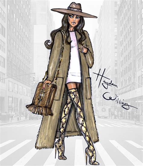 2015 Collections Hayden Williams Fashion Illustration Fashion