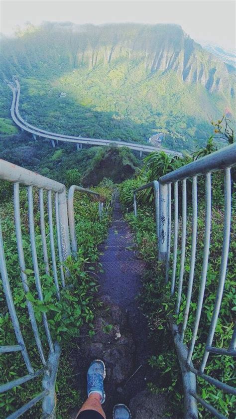 Stairway To Heaven Oahu Hawaii Hawaii Travel Travel Inspo