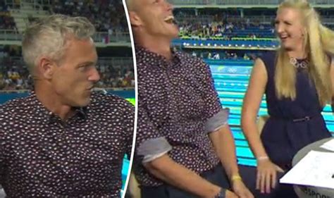 Mark Foster Confronts Rebecca Adlington After She Strokes Him Again