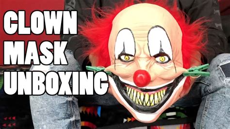 Clown Mask Unboxing Tweezer The Clown Youtube