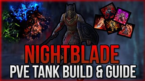 🛡️🗡️ Eso Pve Nightblade Tank Build And Guide Sets Skills Cp Etc