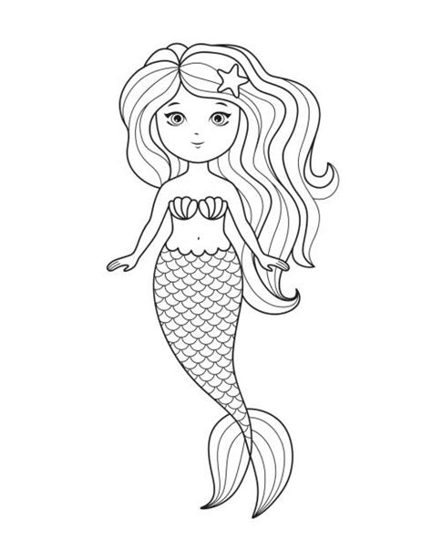 Mermaid Coloring Pages For Adults Best Coloring Pages For Kids Mermaid