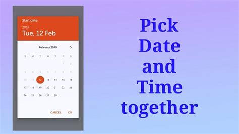 Using Datepickerdialog And Timepickerdialog Together Youtube