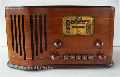 Silvertone 6230 1939 Jukeboxes Televisions Wls Vintage Radio
