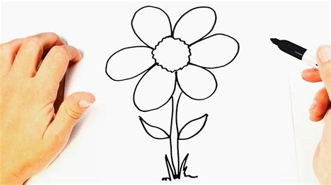 Cómo Dibujar Flores Sencillas 】 Paso A Paso Muy Fácil 2023 Dibuja Fácil