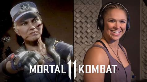 Ronda Rousey Revealed As The Voice Behind Mortal Kombat S Sonya