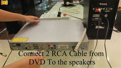 Got project ready to assembly? How to connect Computer Speakers to the DVD Player - YouTube