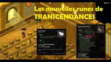 Liste rune de transcendance dofus / rune de transcendance dofus tableau : Liste Rune De Transcendance Dofus - This makes them very ...