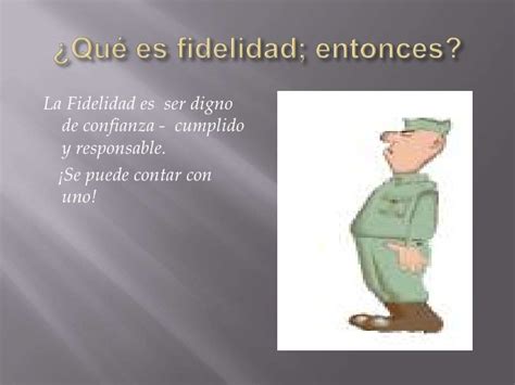 Ejemplos De La Fidelidad Chefli