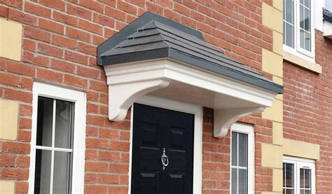 The Clarendon Hipped Roof Porch Canopy By Canopies Uk