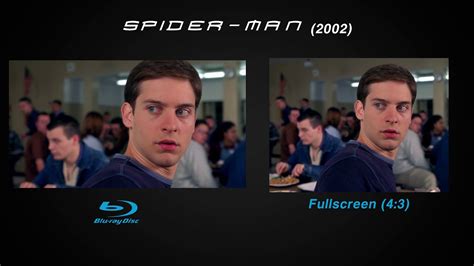 Spider Man 2002 School Fight Fullscreen Vs Widescreen