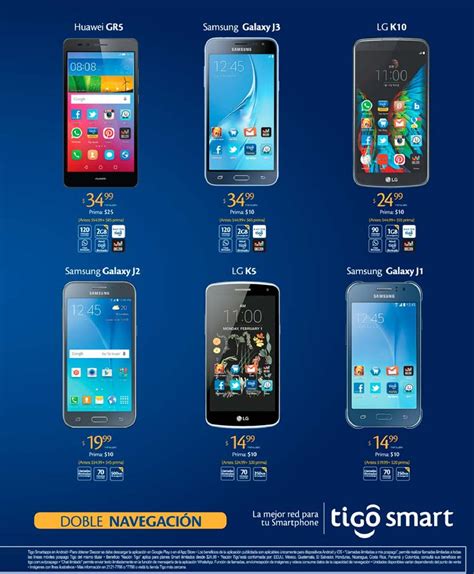 Tigo Smart Precios En Planes De Telefonos Inteligentes Ofertas Ahora