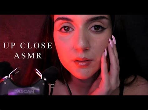 ASMR Up Close Breathy Whispers Tracing My Face Personal Attention