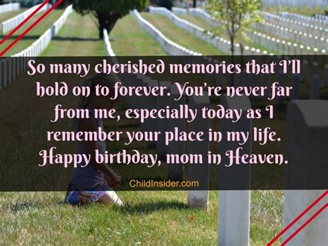 Sweet birthday quotes for mom. 81 Heartfelt Happy Birthday Mom in Heaven Quotes