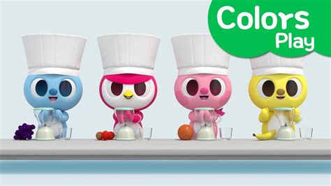 Learn Colors With Miniforce Making Fruit Juice Color Play Mini