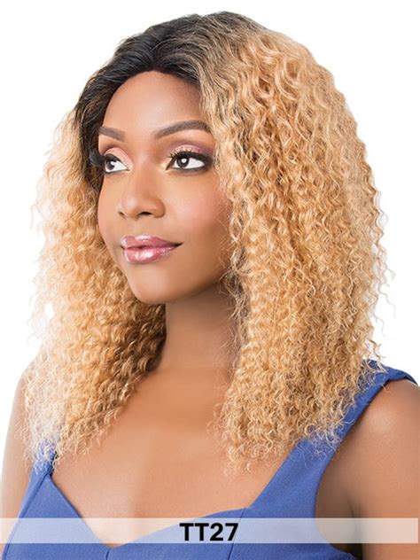 Its A Wig Salon Remi Human Hair Wet N Wavy Swiss Lace Front Wig Bohe Hair Stop And Shop