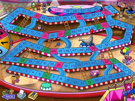 Screenshot Of Chutes And Ladders Windows 1999 Mobygames