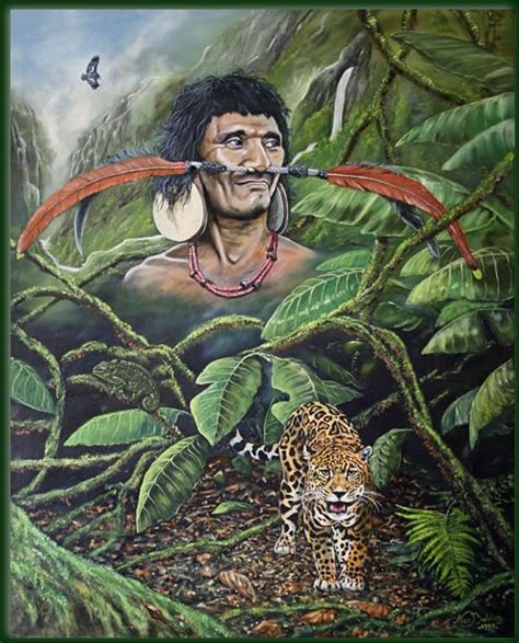South America Consiousness Nico Bulder Wildlife Painter