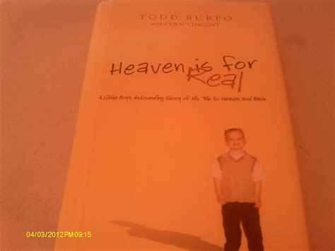 Heaven Is For Real Todd Burpo Lynn Vincent 9781611294873