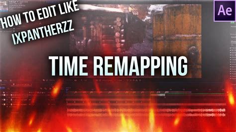 How To Time Remap After Effects Tutorial Youtube