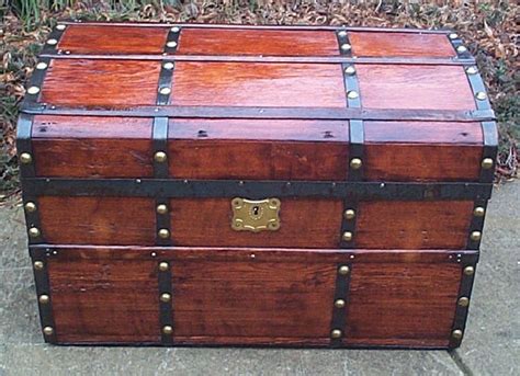 487 Restored Civil War Era Antique Trunk For Sale And Available