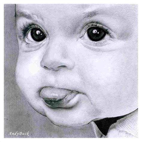 Realistic Baby Drawing At Explore Collection Of