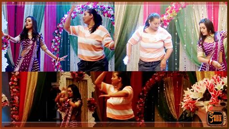Meri Saas Bhoot Hai Gaura Aka Kajal Chauhans Dance Rehearsal Behind The Scenes Onset