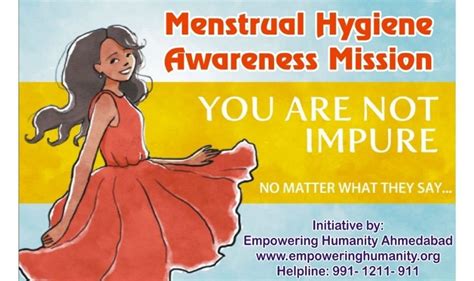 International Womens Day Menstrual Hygiene Awareness Mission