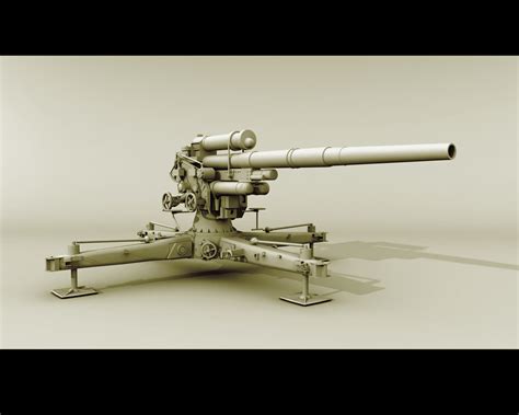 Sanchiesp German Flak 88mm Cannon