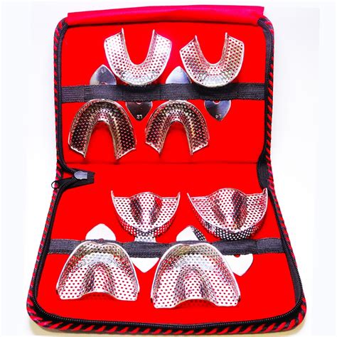 Buy Dentmark Impression Tray Dentulous Perforated Set Of Pcs Dental Equipment Online In