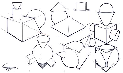 Basic Shapes Drawing Pdf Shapes Drawing Basic Geometric Workbook