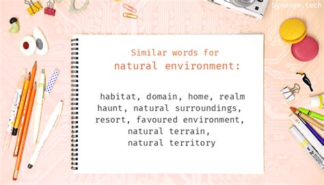 Natural Environment Synonyms Similar Word For Natural Environment