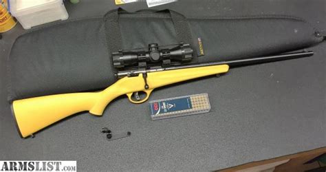 Armslist For Sale Savage Rascal 22 Youth Rifle Plus Scope Ammo And