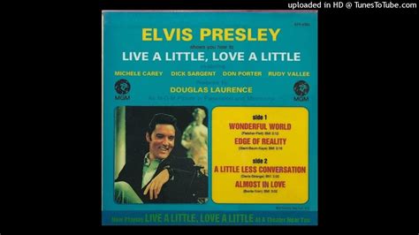 Elvis Presley A Little Less Conversation Album Version Rca Victor