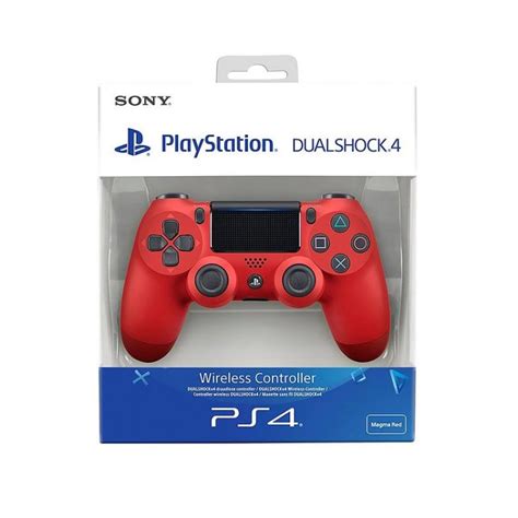 Playstation 4 Dualshock 4 V2 Controller Magma Red Game On Toymaster Store