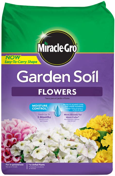Miracle Gro Garden Soil For Flowers Soils Miracle Gro