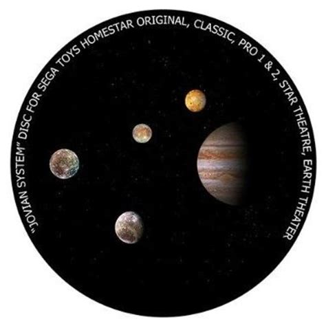 Redmark Dia Für Das Sega Homestar Planetarium Jupiter System