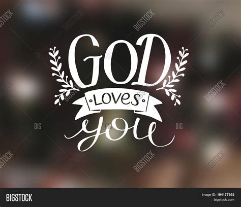 Hand Lettering God Image And Photo Free Trial Bigstock