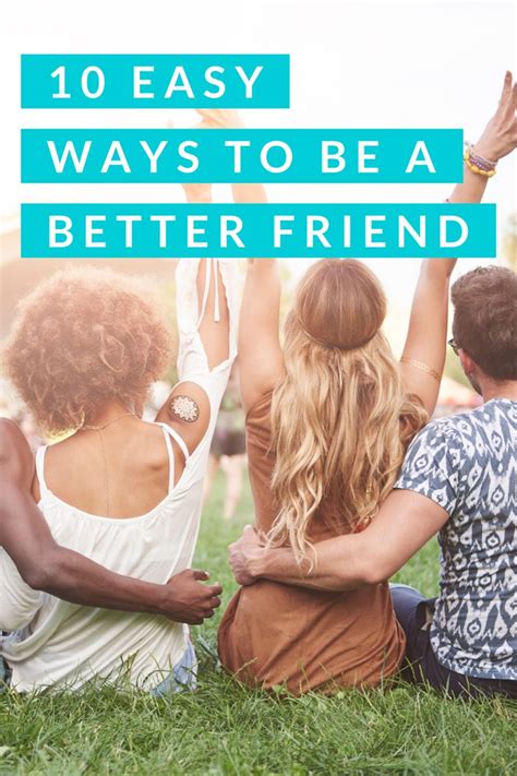 10 Easy Ways To Be A Better Friend A Thousand Lights Best Friends