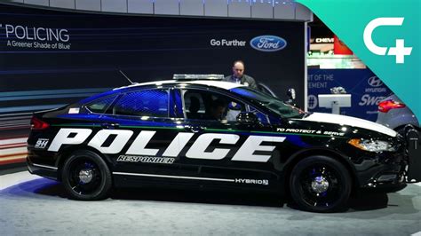 Ford Police Responder Hybrid Sedan Erstes Us Hybrid Polizeiauto Mit