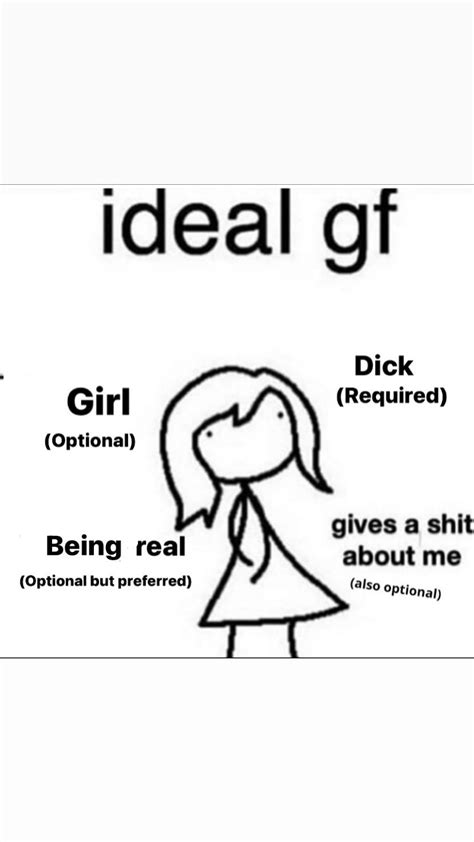 I Revamped My Gf Requirements R Suddenlygay