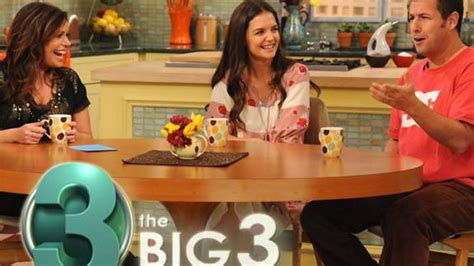 The Big 3 With Adam Sandler And Katie Holmes Rachael Ray Show