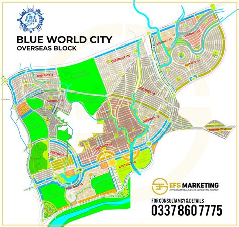 Blue World City Overseas Block Latest Development Updates 2023