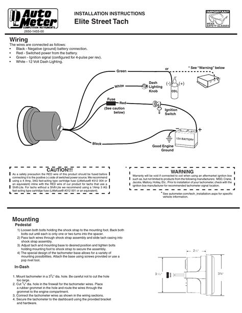 vintage sun tach wiring diagram complete wiring schemas