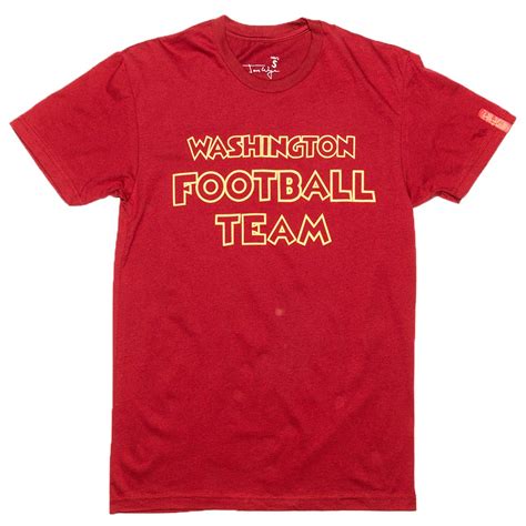Many football fans have another nation that they support, and then you of course also want to be able to wear the national team shirt from your 'extra' country. Washington Football Team T-Shirt