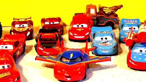 Pixar Cars New Action Lightning Mcqueen And Haulers With Mack Saul And