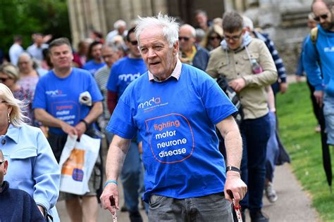 walk for motor neurone disease in bury st edmunds raises nearly £1 500
