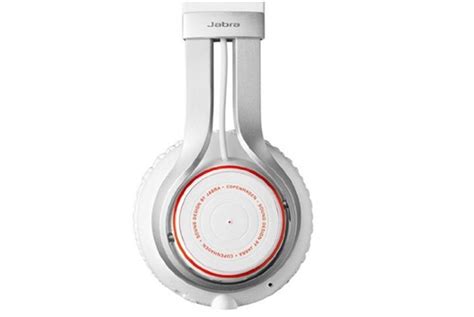 Jabra Revo Wireless Bluetooth Over Ear Headphones Whitered